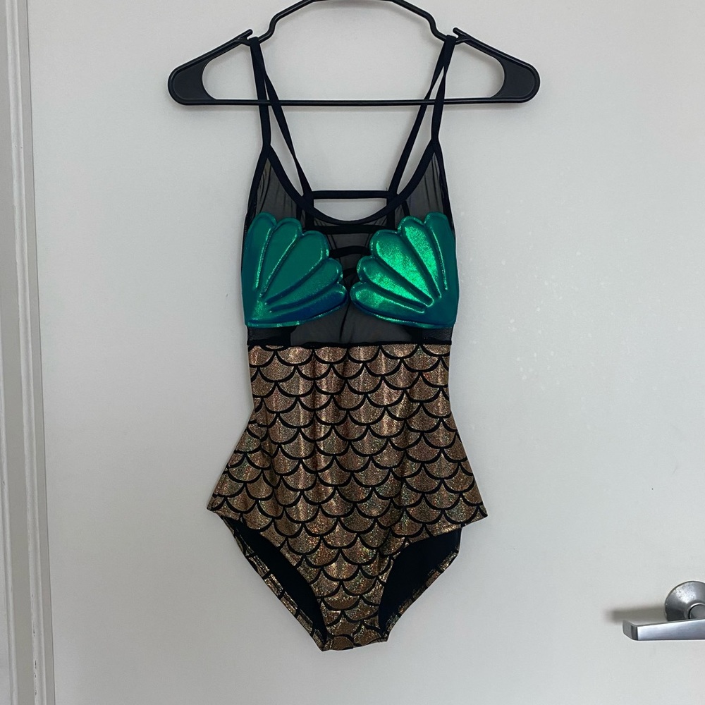 Mermaid Halloween bodysuit